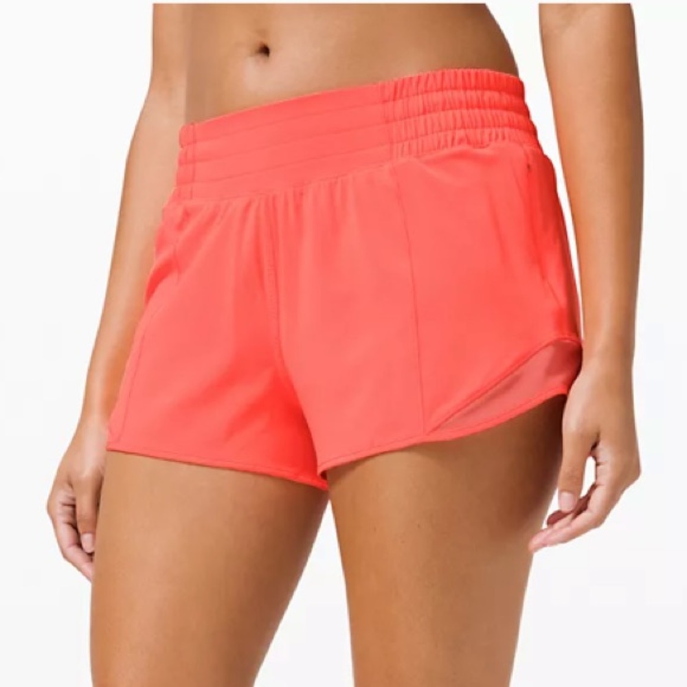 Lululemon Hotty Hot HR Short 2.5” * Sunset - Picture 3 of 8